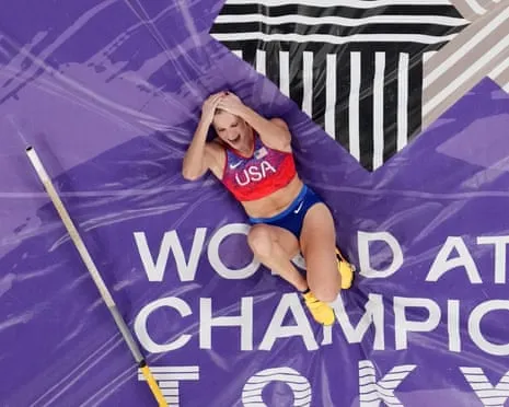 The American vaulter secures third global pole vault gold in thrilling Japanese competition